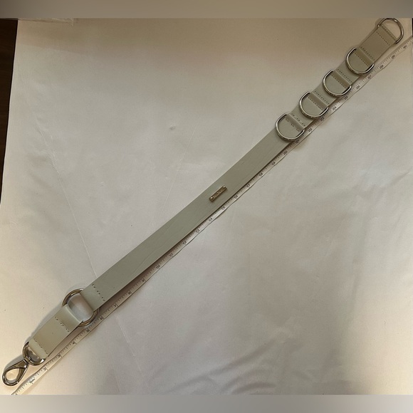 MaxMara Logo D-ring Leather Waist Belt | MAX MARA - Picture 7 of 8